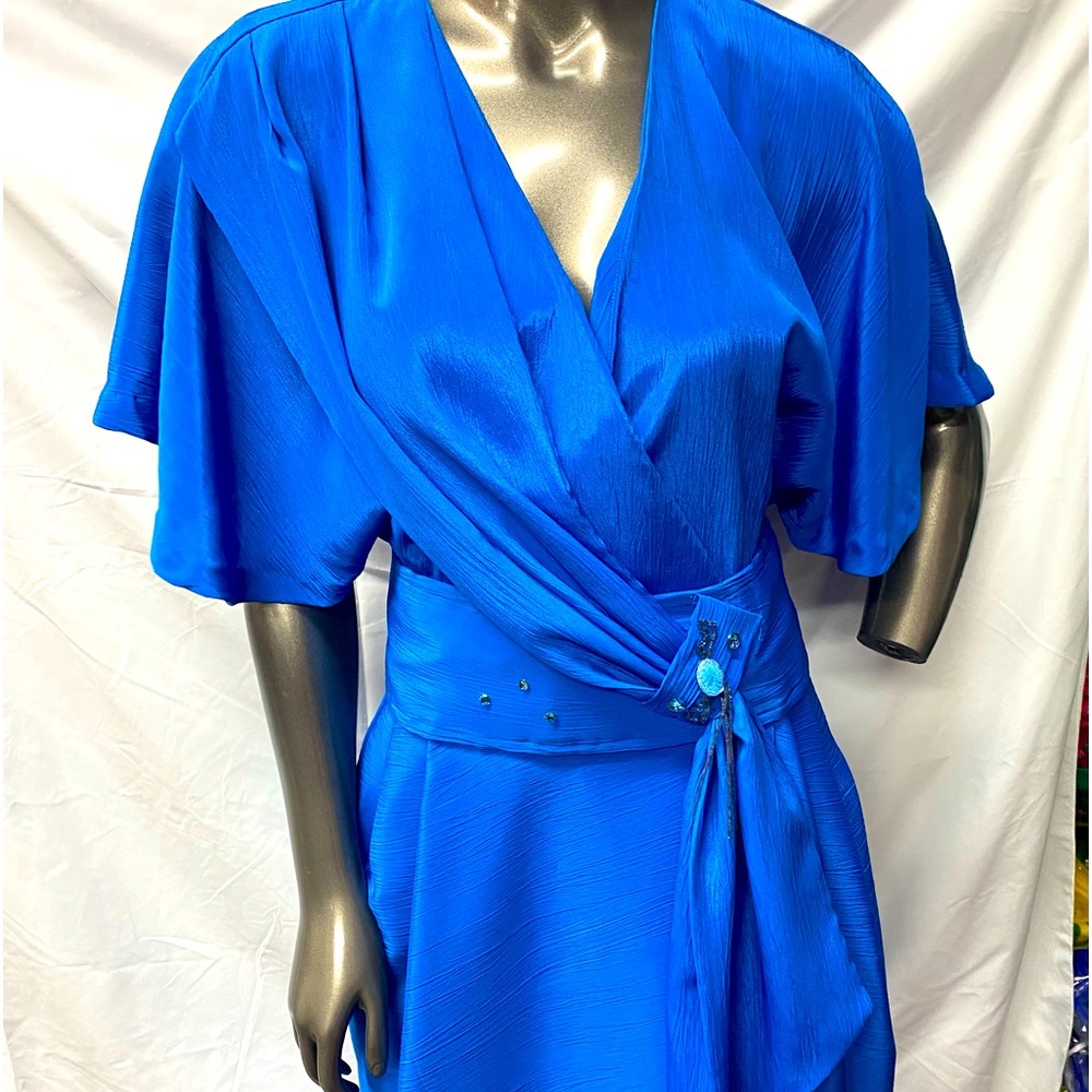 Beautiful cocktail light blue dress